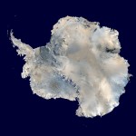 Ice 01 – Antarctica – Mosiac of NOAA AVHRR Satellie Imagery of Antarctica, with NOAA, USGS & UK NRSC.