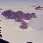 Ice 07 – Antarctica – Reviewing Land Ice Flows around Coastal Mountains, inland from Mawson, Antarctica.